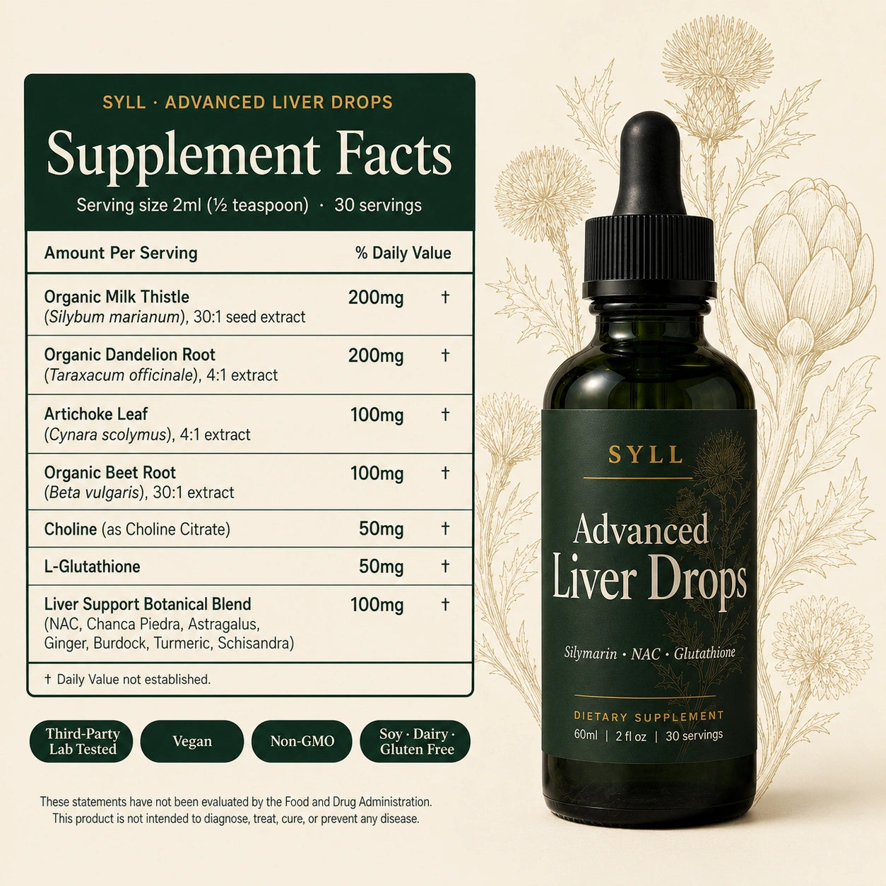 SYLL Advanced Liver Drops™