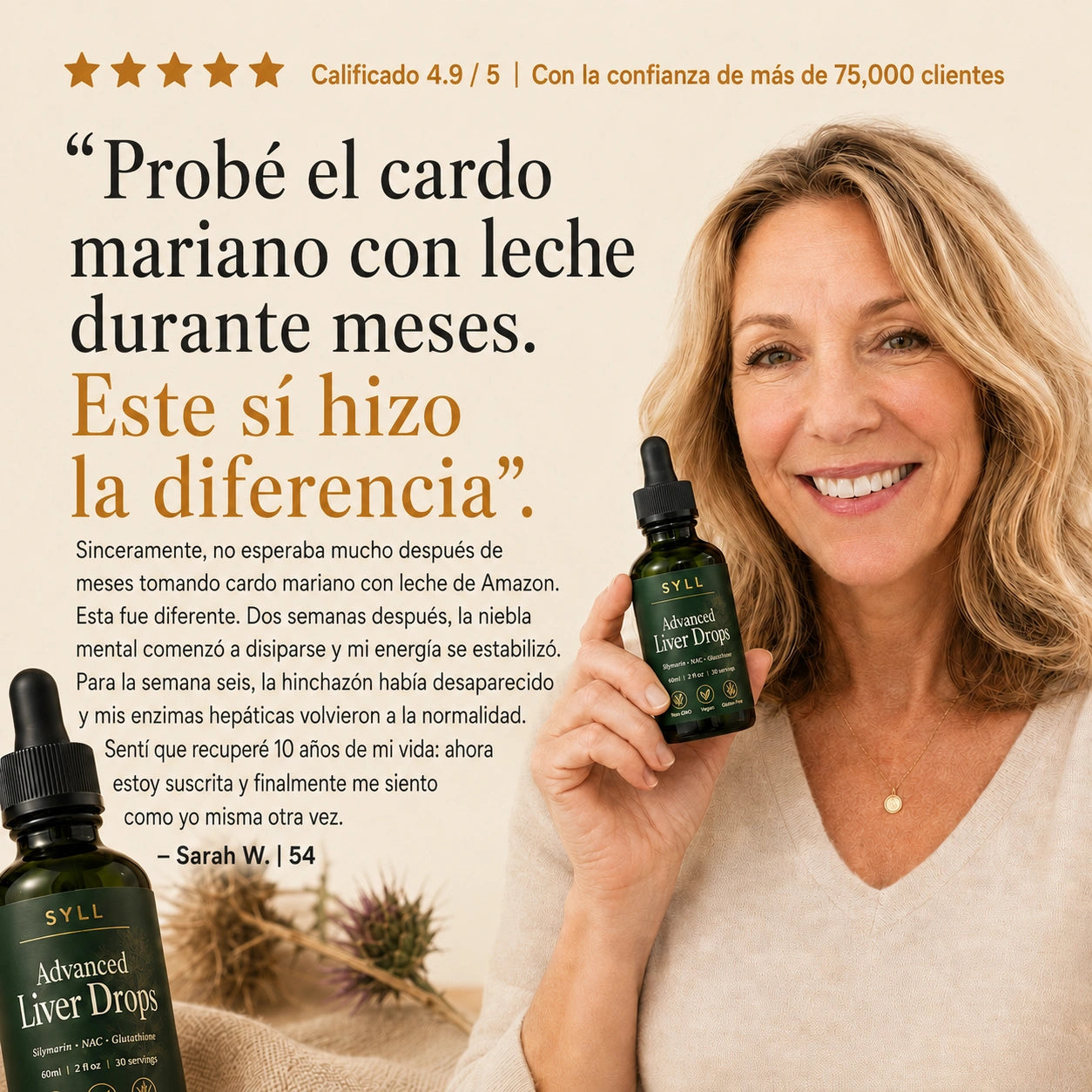 SYLL Gotas Avanzadas De Apoyo Hepatico